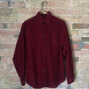 corduroy long sleeve.